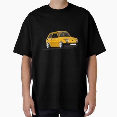 Fiat 126 MALUCH T-shirt Oversized T-Shirt
