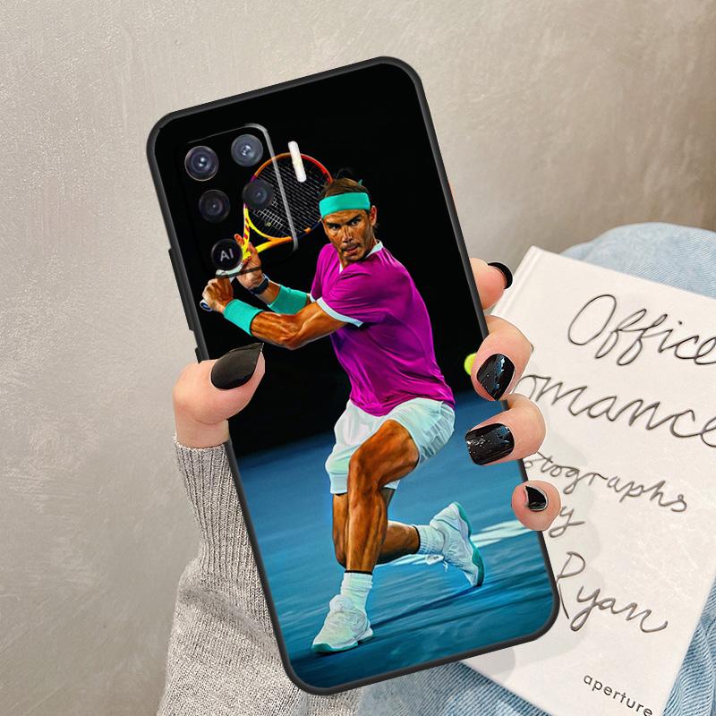 Rafael Nadal Case For Oppo A5 Pro A15 A17 A57 A77 A94 A74 A54 A16 A76 A96 A40 A60 A80 A18 A38 A58 A78 A98