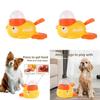 Small Yellow Duck Pet Interactive Toy Feeder For Cats And Dogs