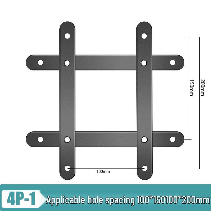 VESA Hole Extension Plate for Monitor Stand Adapter, 10x10cm To 20x10/20cm