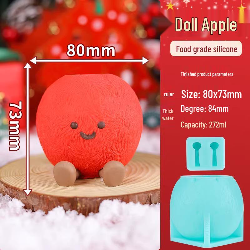 Silicone Christmas Sleigh Mold: Food-Grade Chocolate Shells for Fun Festive Cake and Mousse Decorations