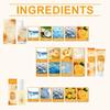 EELHOE Orange Body Moisturizing & Whitening Fragrance Gift Set Gentle Emollient Hydrating Moisturizing Skin Care Set