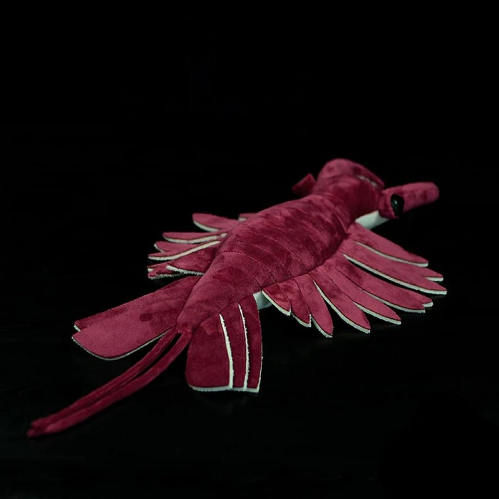 Lilizzhoumax Paleontologická série, Plyšová hračka Anomalocaris, Členovec, Plyšová hračka, Plyšová hračka kambrického zvířete, Hračka, Měkká, Hlubokomořská, Plyšová hračka, Vhodná