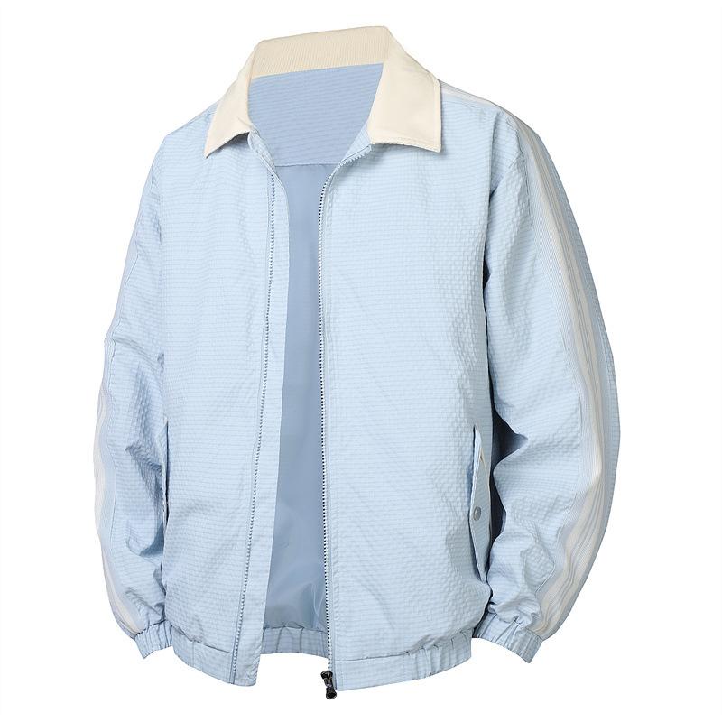 

Весенне-осенняя новая мужская куртка, однобортное пальто, тренч, модная повседневная куртка с лацканами XXXXL