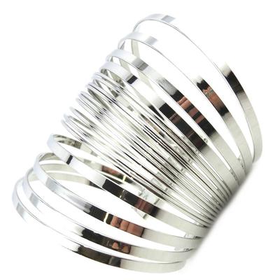 [M9399] - Silver 'Cleopatra' Designer Bracelet