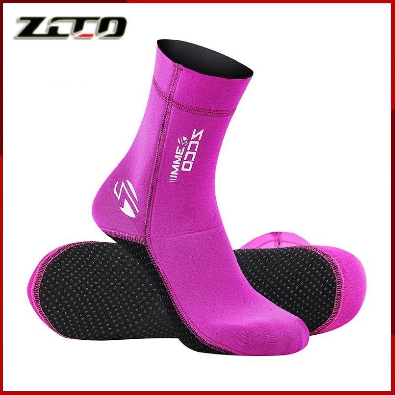 3MM Ankle Tube Water Sports Swimming Scuba Neoprene Men Women Diving Socks Beach Socks Water Shoes Diving Surfing Boots Warm