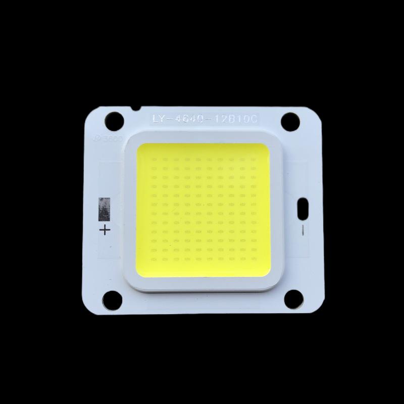 12V 50W Driver-Free COB LED Light Board, Warm White High-Brightness Light Chip.