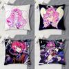 Eternal Sugar Cookie Tinplate Doublesided Printed Square Decorative Cushion Cover for Sofa Living Room Home Decor