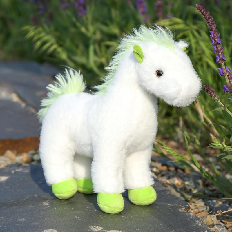 Artigianato in Legno Cavallo a Dondolo Statua Arte dell'Equilibrio Statuette Decorazioni per la Casa Giocattoli per Bambini Cavallino Intagliato a Mano Regali Decorazioni per Ufficio Casa