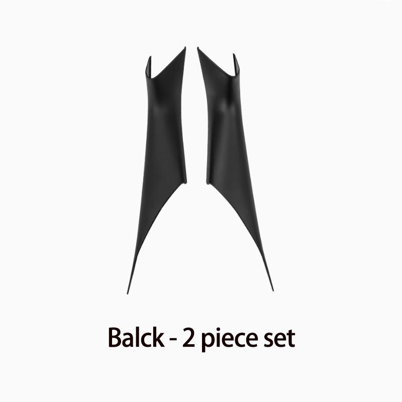 Suitable for BMW 5 Series G30 Door Handle Inner Cover G30 G38 F90 M5 530i M Sport 540i Protective Carbon Fiber Black 2-piece Set