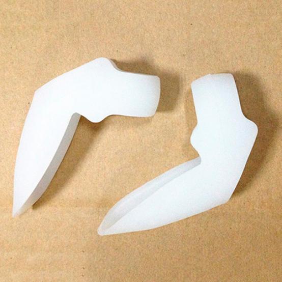 Silikonskydd Hallux Valgus-kudde Hjälp Tåseparerare Smärtlindringsverktyg