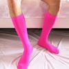 Tube Socks Smooth Sweat-absorbing Soft Knee High Invisible Seamless Tube Socks Daily Wear