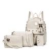 Damen Tasche Mode Rucksack Edition Mutter und Kind Tasche Vierteiliges Set Einzel Schulter Crossbody Handtasche Damen Tasche