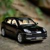 1:32 Cayenne Turbo Taycan Luxus-Automodell Spielzeug Druckgussmetall Sound Licht Rückzieher Miniatur-Supersportwagenmodelle Weihnachtsgeschenke