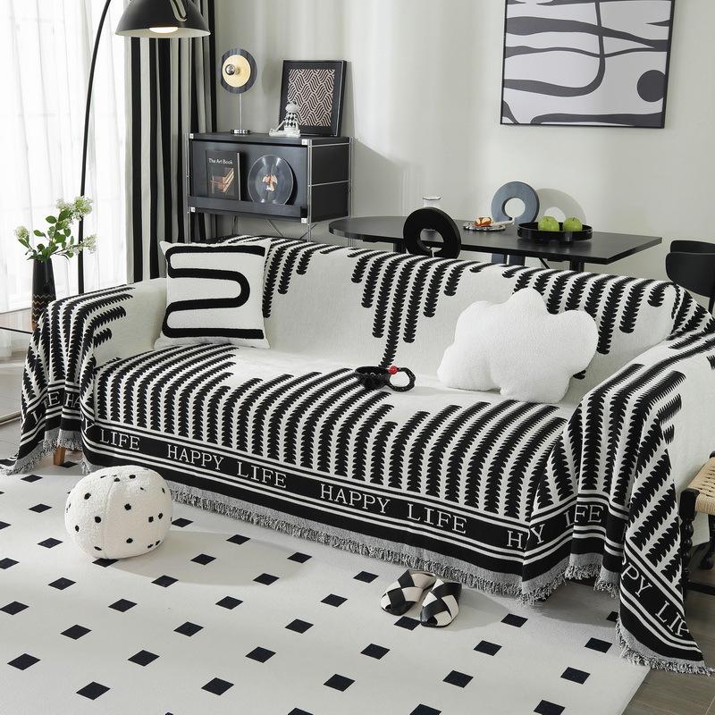 Nordic Simple High-Grade Four Seasons Universal Sofa Cover Chenille Anti-Scratching Sofa Towel Sofa Cover Sofa Cover