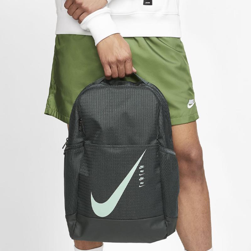 Nike Polyester Backpack Regular Unisex Seaweed Green Casual CU1026-364