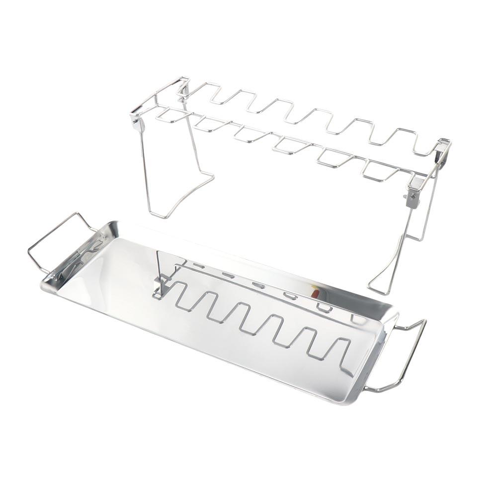 Clip Grilling Basket for Cooking Barbecue Accessories Grill Holder Chicken Wing Leg Rack BBQ Shelf