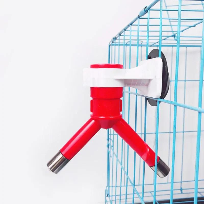 Sturdy Double Heads Ball Dog Feeder Pet Dog Water Bottle Bowl Pet Dog Bowl Water Feeder Dog Drinking Utensils Clip