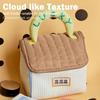 Cute House Cartoon House Makeup Bag Thickened Soft Storage Bag Large Capacity Lightweight Toilet Bag Leisure