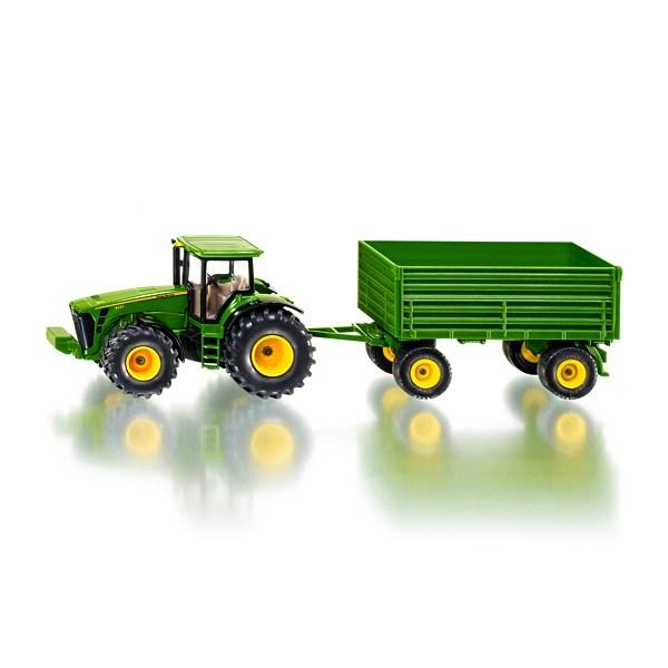 

John Deere Трактор с прицепом SK1953FM, 1 единица, популярные корейские игрушки, популярные корейские игрушки