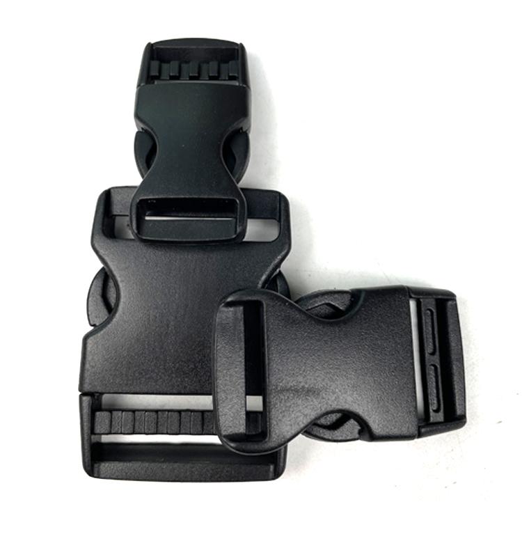 Nylon Material Cheap Price China Factory Supply Black Color Fastener Buckle Accessories Plastic Buckle