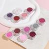 6/12Color Diamond Nail Powder Sparkling Nail Glitter Dust Shining Flakes for Acrylic Nail Polish DIY Nail Art Decoration