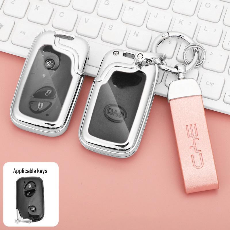 BYD 16-18rychlostní taška Rui Key: Kovové pouzdro Ochranný kryt pro Sirui, Tang, Song, G5, G6, E5 Staré modely