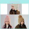 Knit Hat For Girls And Boys With Thermal Fleece Warmth For Winter And Fall Season