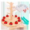 Revteds Wooden Puzzle Apple Tree Educational Toy Montessori Japan Food Safety Inspection Import Licensed Toys for Ages 3 and Up