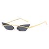 European & American Cat Eye Sunglasses - Unisex Metal Frame with Ocean Lens