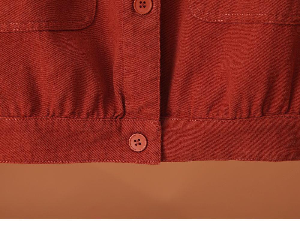 Women's Short Spring Denim Jacket - Stylish, Age-Reducing, Petite, Casual, Versatile Outerwear