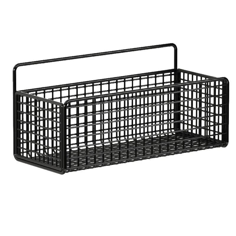 Punch-Free Wall-Mounted Bathroom Storage Shelf for Cosmetics
