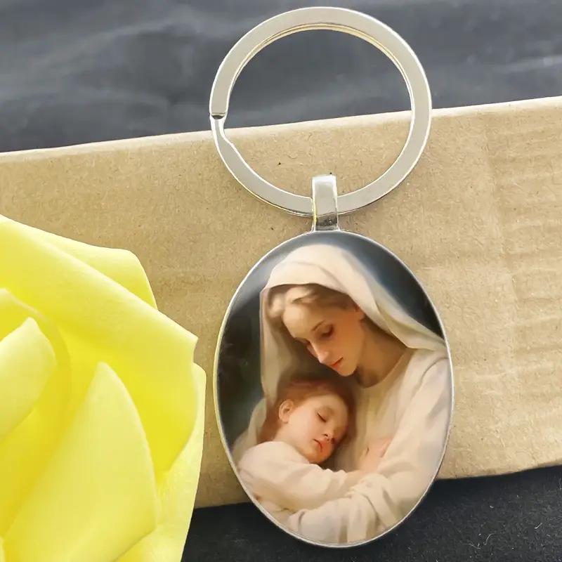 

Elegant Iron Alloy Keyring Ornament for Cars & Backpacks