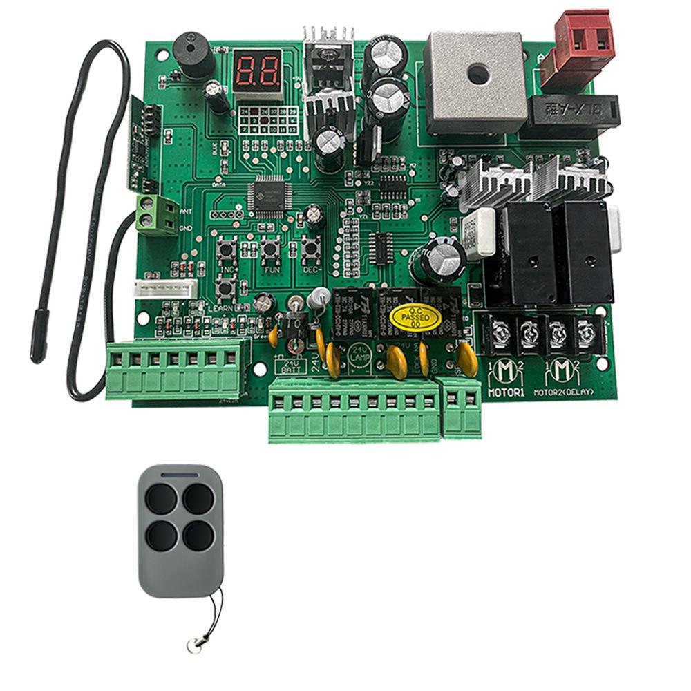 Panel sterowania silnikiem otwierania bramy garażowej 433 MHz DC24V