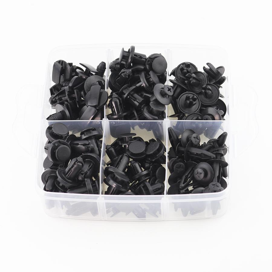 Universal New 24 Kinds 4 Layers of 620 Pieces of Automotive Fasteners Set car Bumper Clip Professional Car Repair Parts Clip