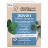 Savon - Haut-Ségala - Surgras Menthe Eucalyptus Bio - 80g - Sans Parabène - Pour Homme