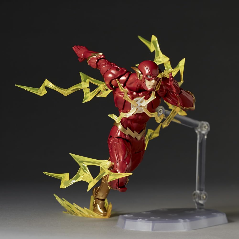 Kaiyodo Revoltech Amazing Yamaguchi DC Heroes Flash 2025 Action Figure