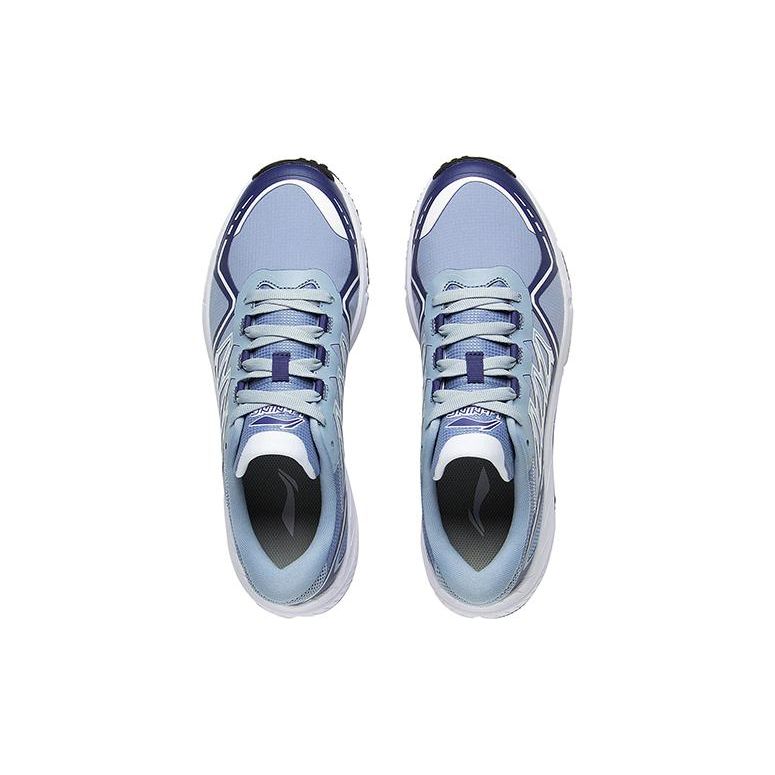Li-Ning Yijie Lite Scarpe da Corsa Basse Resistenti Traspiranti Sneakers da Uomo Blu ARDT005-4