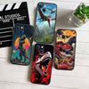 MH40 Dinosaur Phone Shell Case for Redmi Note 8 9 10 11 11S 10C 10X 10A 10T 9A 9C 9T 9S 8T Pro Max Plus Prime