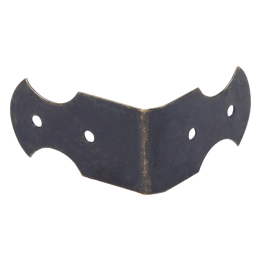 50PCS Wooden Case Corner  or Jewelry Box   Cover Guard Bronze   Corner