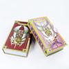 60 Pezzi Carte Card Captor Sakura Carte Clow Tarot Cosplay Prop Edizione Deluxe Prop Tarot Anime Giocattoli Regali