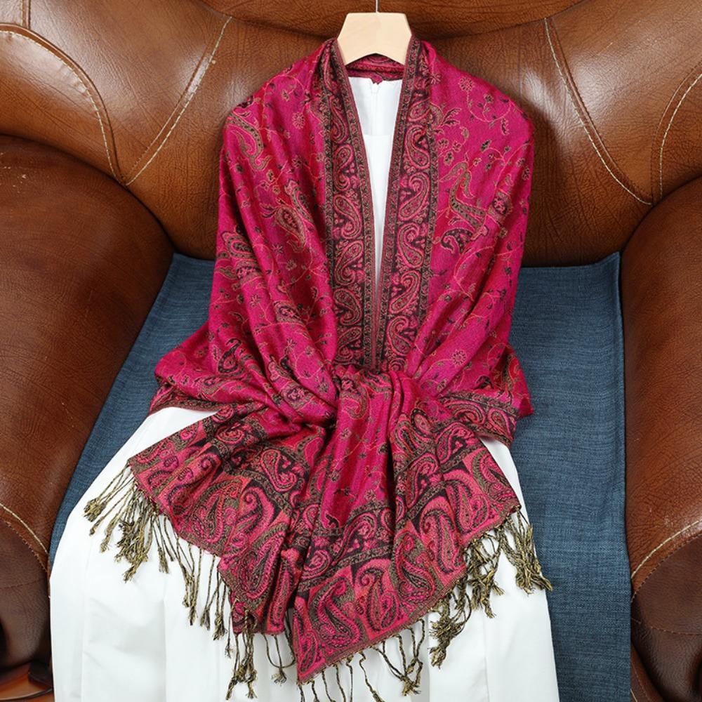 

with Tassel Women Shawls Cashmere Feeling Head Wraps Hijab New Women’s Scarf for Women Girls розы красного