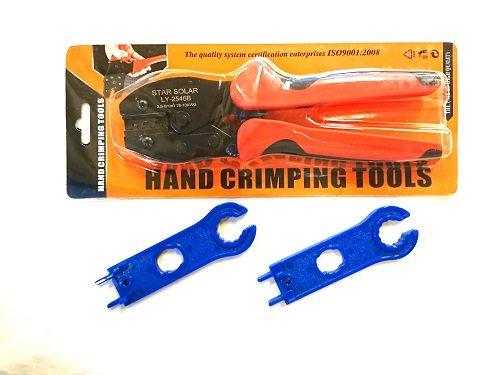 

Разъем солнечной панели MC4 с 2 обжимными инструментами [MINAKIKO] плоскогубцы/гаечные ключи/специальные