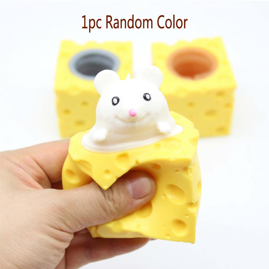 Multiple Types Pop Up FunnySqueeze Anti-stress Toy Hide and Seek Figures Stress Relief Fidget Toys for Kids Adult