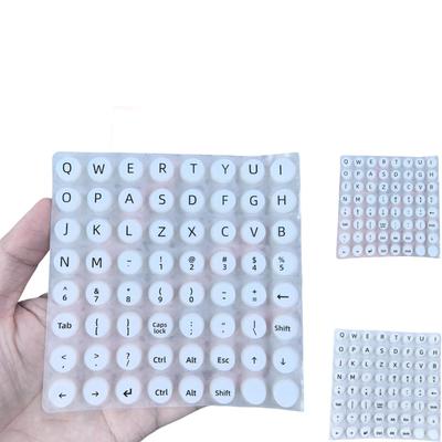 Keyboard, Nail , Typing Tool, Notebook Keyboard, Silicone Particles, Easy Typing Keyboard, Adhesive Keyboard, For Typing