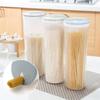 1PCS Multifunction Pasta Noodle Grain Cereal Bean Rice Food Storage Container Kitchen Sealed Box Food Canister for Kitchen Seasoning