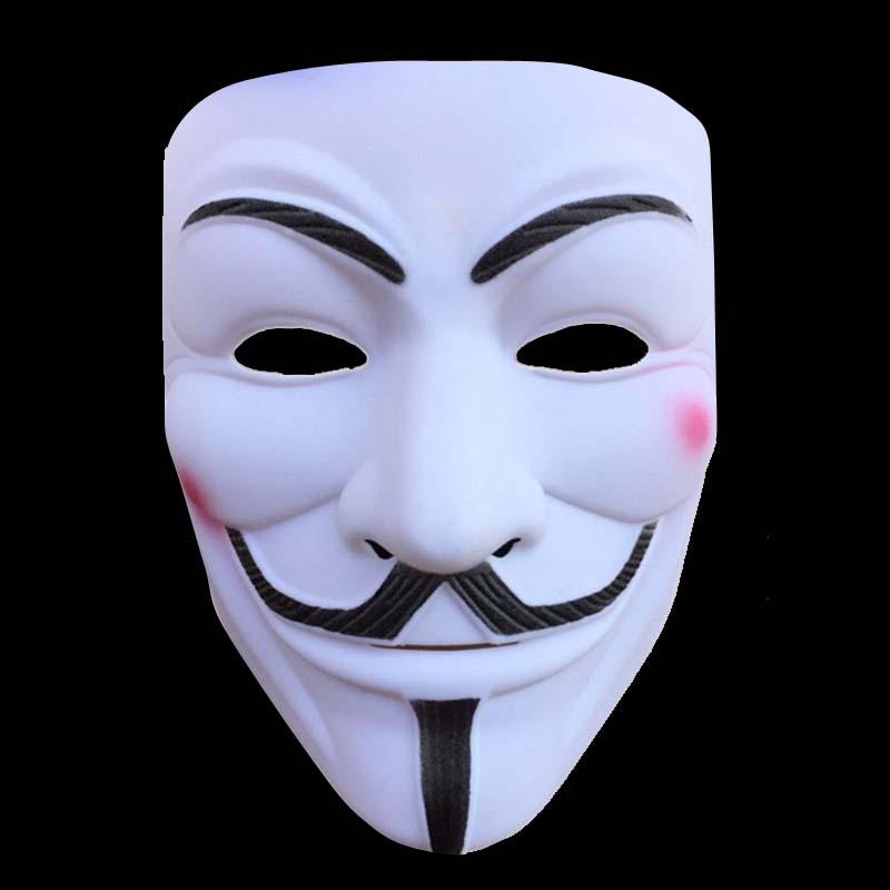 V for Vendetta Full Face Men's Halloween Ghost Mask