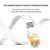 SAMZHE CAT7 Flat Gold-Plated Ethernet Patch Cable