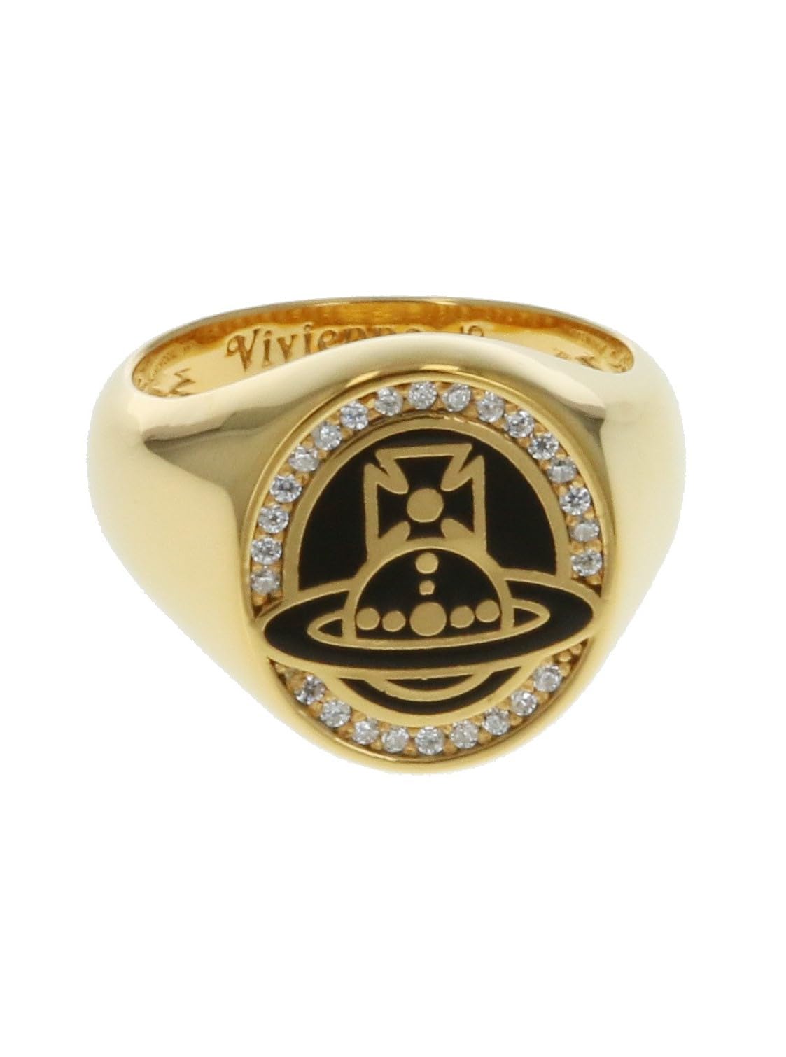 

ring approximately size 12 SUSSEX RING Silver 925 [Vivienne Westwood] Women s 64040186/01R867 [item] золотий