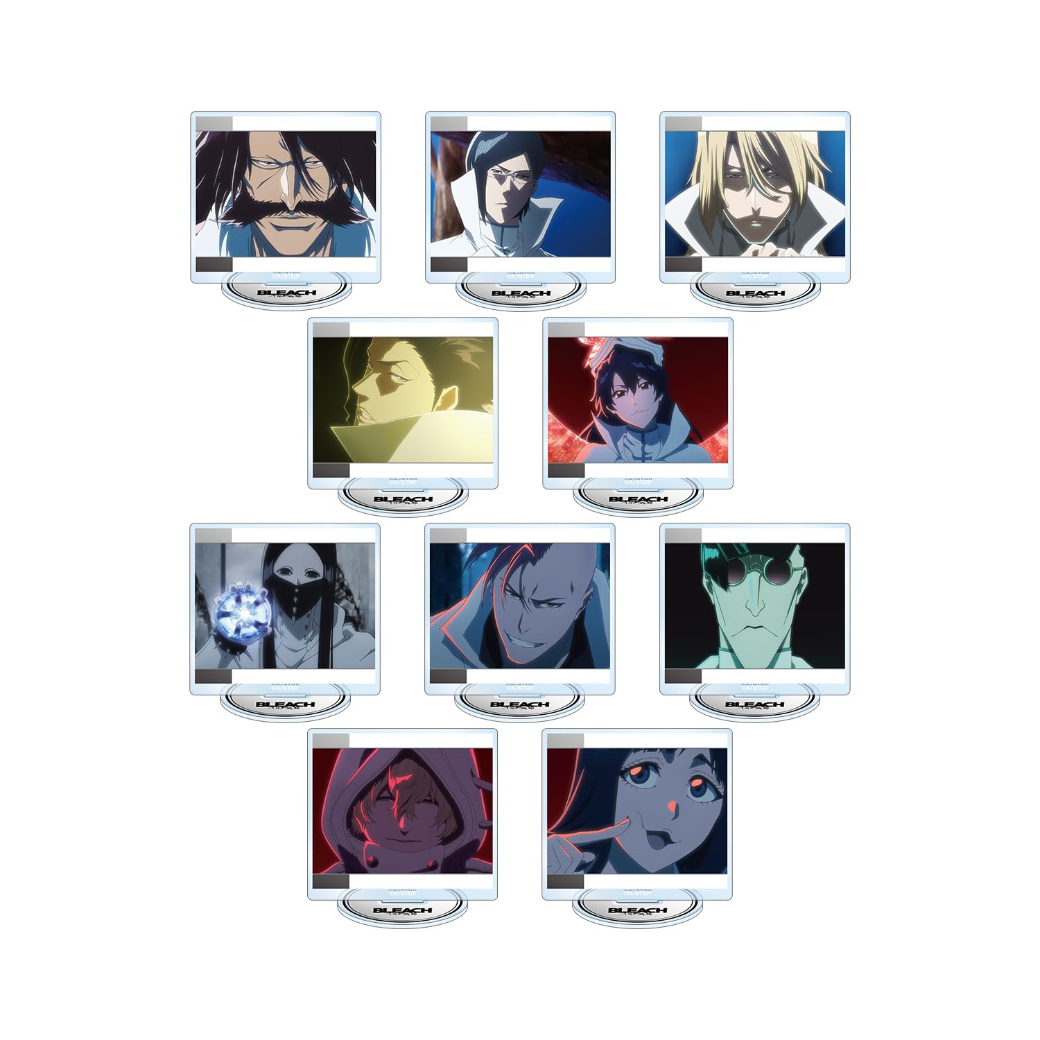 TV Anime  BLEACH: Thousand-Year Blood War Arc  Trading Scene Acrylic Stand ver.B 10-Piece Box